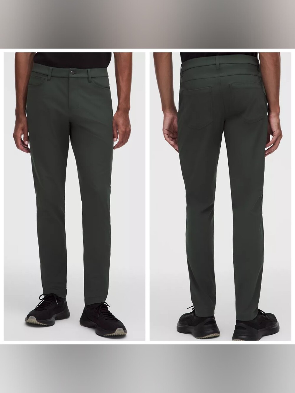 Lululemon ABC Pant Classic Fit Warpstreme 31 x 30 Rainforest Green Mens Trousers